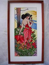 Alfret Mucha - Flora2 Alfret Mucha - Flora2