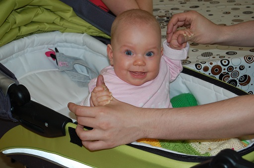 zlot Gdynia 2015 - najm�odsza uczestniczka zlotu - Zuzia