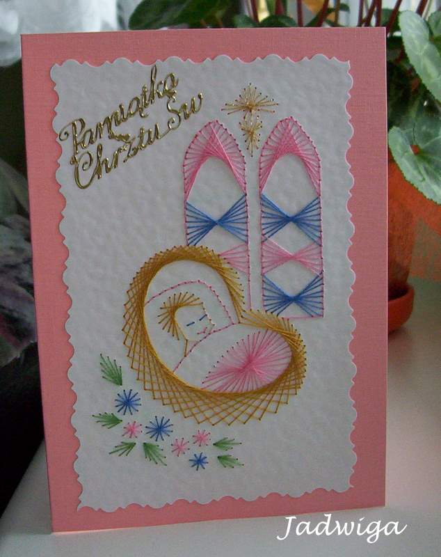 Kartka - Pami�tka Chrztu �w.