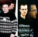 M�ski wykonany na drutach